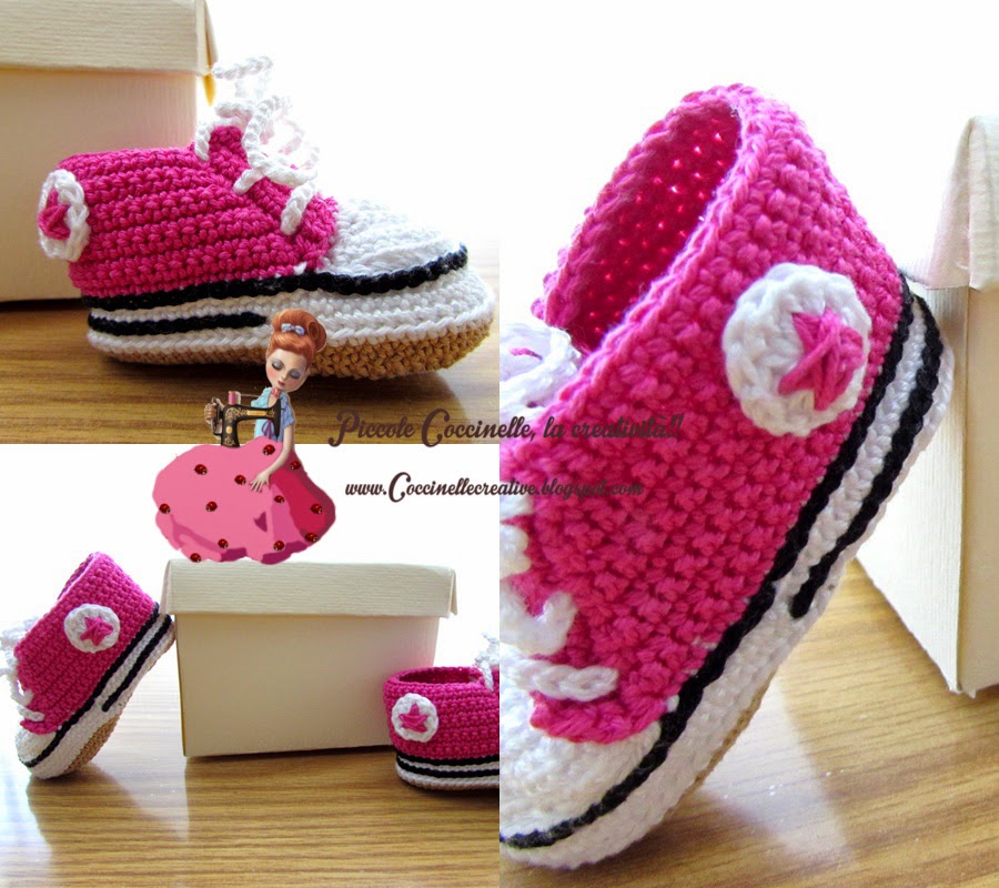 scarpe converse uncinetto scarpe converse uncinetto